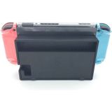 Hard PC Protection cover voor Nintendo switch NS Case afneembare Crystal plastic shell console controller accessoires (zwart)