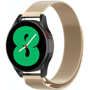 Voor Huawei Watch 4 / 4 Pro Milan magnetische metalen horlogeband (retro goud)
