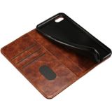 Voor iPhone 8/7 barok eenvoudige horizontale Flip lederen draagtas  met houder & kaartsleuven & portemonnee (zwart)