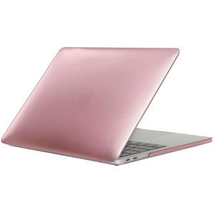 Laptop metalen stijl beschermende case voor MacBook Pro 15 4 inch A1990 (2018) (Rose goud)