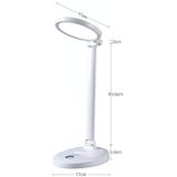 LED-student leren oogbescherming opvouwbare oplaadbare bureaulamp  ingebouwde 4000mAh batterij