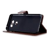 Voor LG K40S Crazy Horse Texture Horizontal Flip Leather Case met Holder & Card Slots & Wallet & Photo Frame(Brown)