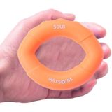 2 STKS MAXSOINS MXO-009898 Siliconen Vinger Oefening Grip Apparaat Olijfvorm Rehabilitatie Vinger Pinch Apparaat  Specificatie: 50LB (Oranje)
