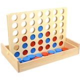 Houten internationale kinderen educatief speelgoed verticale link Board Checkersers