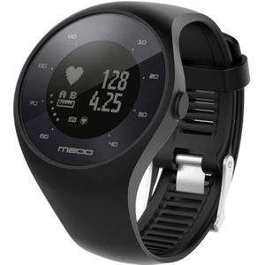 Siliconen sport polsband voor POLAR M200 (zwart)