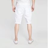 Zomer Casual Ripped Denim Shorts voor mannen (kleur: witte maat: XXL)