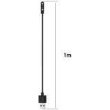 Voor willful IP68 / SW021 / ID205U / ID205S USB magnetische oplaadkabel  lengte: 1m (wit)