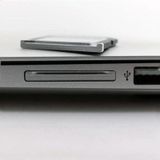 BASEQI verborgen aluminium legering SD-kaart geval voor Lenovo IdeaPad 710S plus laptop