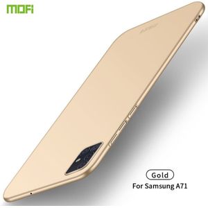 Voor Galaxy A71 MOFI Frosted PC Ultra-thin Hard Case (Gold)