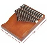21-tone duim piano Kalimba draagbaar muziekinstrument (Vintage Kit)
