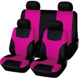 Universele autostoel cover persoonlijkheid stiksels Automotive stoelen beschermende mouw doek autostoelen covers (blauw)