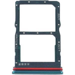 SIM Card Tray + NM-kaartlade voor Huawei P40 Lite 5G (groen)