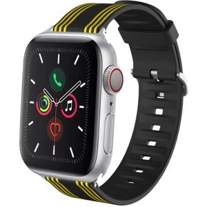 Siliconen vervangbare horlogeband voor Apple Watch Series 6 & SE & 5 & 4 44mm / 3 & 2 & 1 42mm(3)