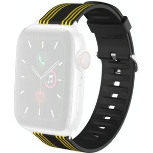 Siliconen vervangbare horlogeband voor Apple Watch Series 6 & SE & 5 & 4 44mm / 3 & 2 & 1 42mm(3)