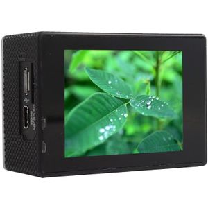 F60 2.0 inch scherm 4K 170 graden beeldhoek WiFi Sport Actiecamera camcorder met waterdichte behuizing, ondersteunt 64GB Micro SD kaart(zwart)