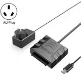 ORICO UTS1 Type-C / USB-C USB 3.0 2 5-inch SATA HDD-adapter met 12V 2A voedingsadapter  kabellengte: 1 m (AU-stekker)