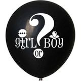 36 inch zwart onthullen confetti ballon Toon decoratie (meisje of jongen)