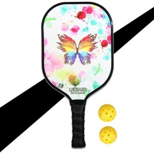 Lijiarer Carbon Fiber 3K Board Surface Fragrant Honeycomb Tennisracket (Butterfly PK-064)