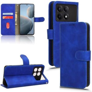 Voor Xiaomi Redmi K70 / K70 Pro Skin Feel magnetische flip lederen telefoonhoes