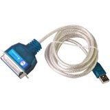 USB 2.0 naar IEEE1284 kabel  Lengte: 1.5 meter