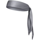 Unisex Sweat Wicking rekbare oefening Yoga Gym Bandana hoofdband zweetband hoofd stropdas sjaal Wrap  grootte: 1.2 * 0.06 m (grijs)