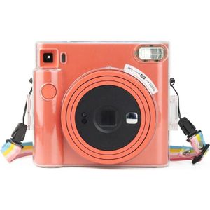 Clear Crystal Camera Bag met schouderriem voor Fujifilm Instax Square SQ1