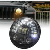 7 inch auto matrix gradint led-koplamp lampen voor jeep wrangler