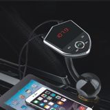 Bluetooth FM zender draadloze In-Car Radio Adapter muziek speler Hands-Free bellen carkit  Dual USB lader  steunen Bluetooth / Micro SD-kaart / Aux ingang / USB-schijf