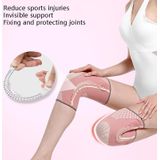 Sports Knee Pads Training Running Knee Thin Protective Cover  Specificatie: L (Roze)