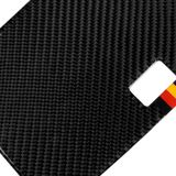 Auto Duitse vlag koolstofvezel console navigatie paneel decoratieve sticker voor Mercedes-Benz W204 C klasse 2007-2010