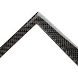 Auto Carbon Fiber navigatie frame decoratieve sticker voor Infiniti Q50/q60