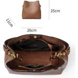 5043 Bucket Bag Schouder Messenger Bag Commuter Women Bag (Camel)