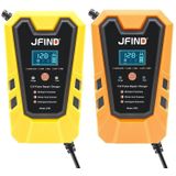 JFIND JF08 12V Mini-auto-acculader Batterijherstelinstrument (US-stekker geel)