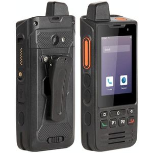 UNIWA F60 Walkie Talkie Rugged Phone  1GB+8GB  IP68 Waterproof Dustproof Shockproof  5300mAh Batterij  2 8 inch Android 9.0 MTK6739 Quad Core tot 1 3 GHz  Netwerk: 4G  SOS  OTG  NFC(Zwart)