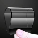 50 PCS 0.1mm 9H Full Screen Flexible Fiber Tempered Glass Film for iPhone 11 Pro / XS / X(Black)