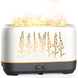 YX-1690 Houten Graan Aroma Diffuser Hollow Vlam Luchtbevochtiger