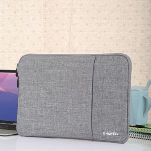 HAWEEL 13 inch Laptoptas Sleeve voor MacBook  Samsung  Lenovo  Sony  Dell  Chuwi  Asus  HP (grijs)