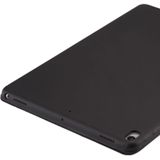 Voor iPad Air 3 10 5 inch horizontale flip smart leather case met drie opvouwbare houder (zwart)