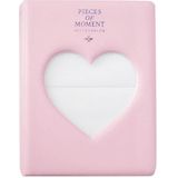 Hollow Heart 64 Pockets Photo Book Album Naam Kaarthouder voor Fujifilm Instax Mini 8 /7s /70 /25 /50s /90s (Roze)