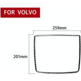 Auto Carbon Fiber Screen Base Decoratieve Sticker voor Volvo XC90 2003-2014  Links en Right Drive Universal