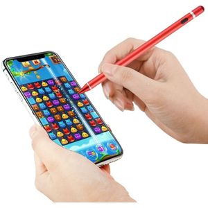 Voor iPod touch / iPad mini & Air & Pro / iPhone Tablet PC Active Capacitieve Stylus (Rood)