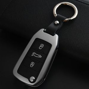 B stijl auto Auto ronde Buckle sleutel Shell kleurrijke Ring zink legering auto keten Shell auto sleutel Shell hoes voor Peugeot  willekeurige kleur levering