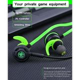 PLEXTONE G30 3.5 mm PC Gaming Headset computer koptelefoon in ear stereo Bass Noise Cancelling oortelefoon met Mic (groen)