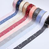 Starry Sky Garen Lint Gift Box Verpakking Bow Tie Ribbon  Specificatie: 4CM (Beige)