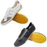 Volleybal schoenen pees zool canvas schoenen martial arts training sportschoenen  maat: 41/255 (wit)