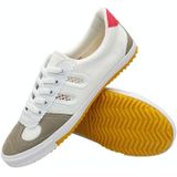 Volleybal schoenen pees zool canvas schoenen martial arts training sportschoenen  maat: 41/255 (wit)