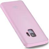 MERCURY GOOSPERY PEARL JELLY serie voor Galaxy S9 TPU volledige beschermende rug dekken Case(Pink)