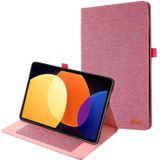 Voor Huawei MatePad Pro 11 2022 Stof Textuur Horizontale Flip Lederen Tablet Case (Rode Wijn)