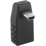 Mini USB mannetje naar USB 2.0 A vrouwtje Adapter met 90 graden hoek