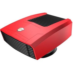 8265 Voertuig gemonteerde koel- en verwarmingsventilator Defogger (12V rood)